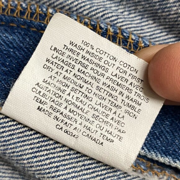 Vintage Levi’s Orange Tab 619 Med Wash Straight Leg Jeans 40 - Picture 6 of 16